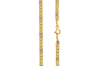 14K Double Color Chain