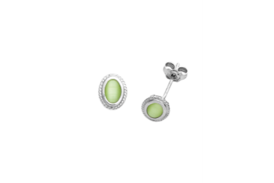 14K White Gold Earrings